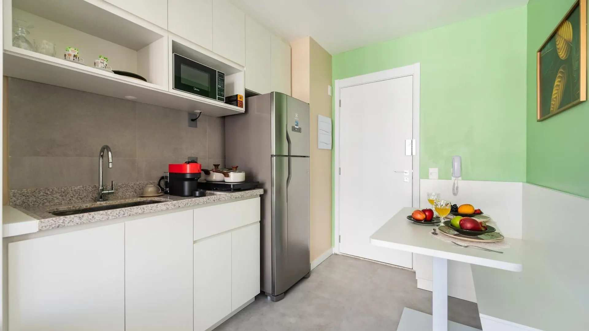 סאו פאולו Campo Belo, Wi-Fi 600Mb, Queen Bed, Piscina סאו פאולו
