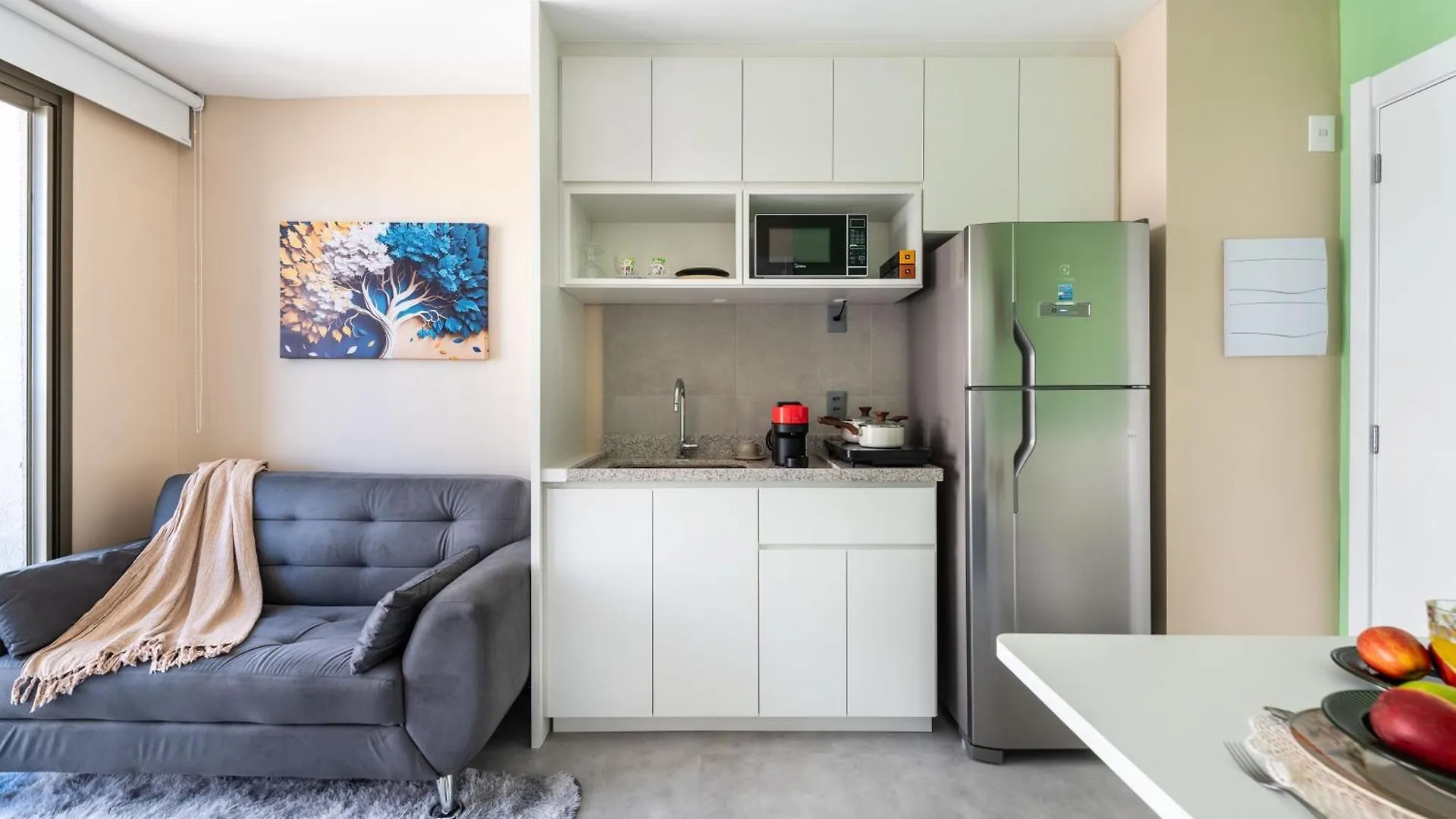סאו פאולו Campo Belo, Wi-Fi 600Mb, Queen Bed, Piscina