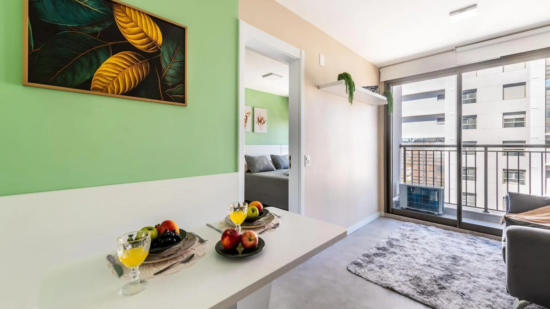 סאו פאולו Campo Belo, Wi-Fi 600Mb, Queen Bed, Piscina דירה